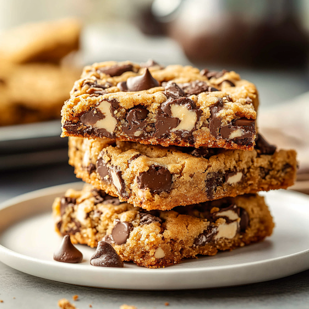 Carrés cookies depuis recettemoderne