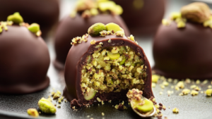 Boulette d’amande pistache au chocolat depuis recettemoderne