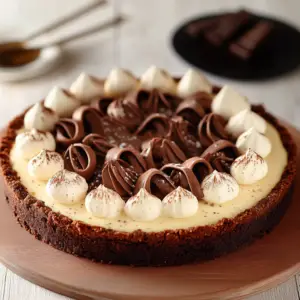 Tarte Vanille Chocolat depuis recettemoderne
