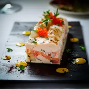 Terrine de poisson aux crevettes depuis recettemoderne