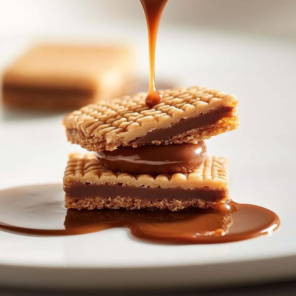 Sablés caramel gianduja depuis recettemoderne