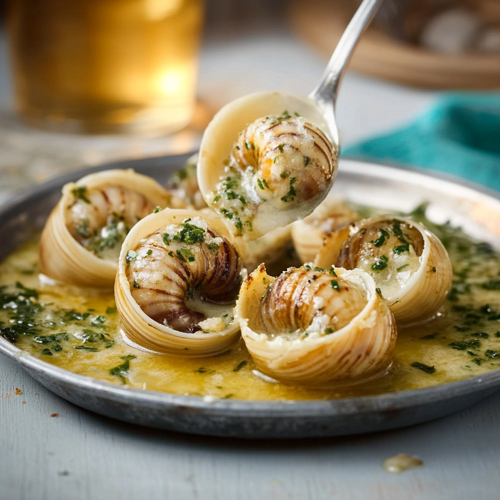 Escargots au Beurre Persillé depuis recettemoderne