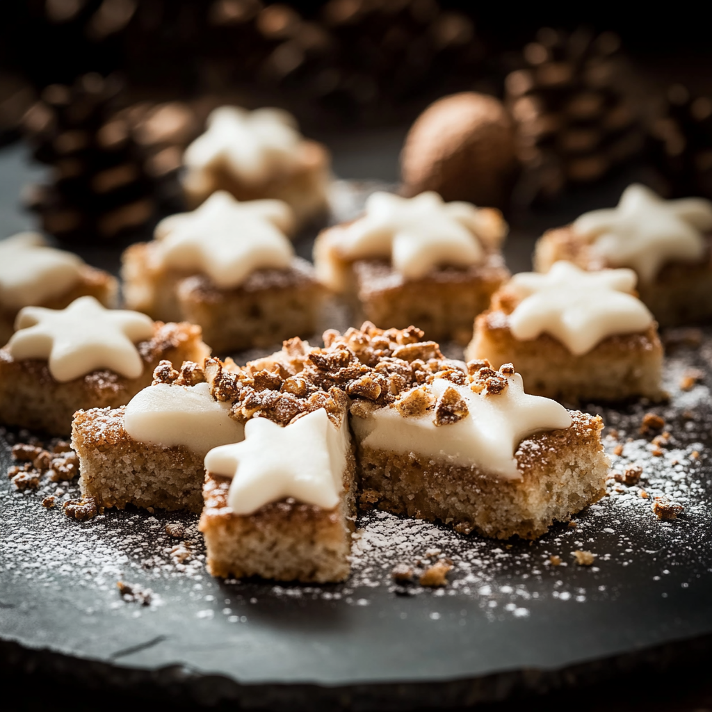  Zimtstern à la noisette et à la cannelle depuis recettemoderne