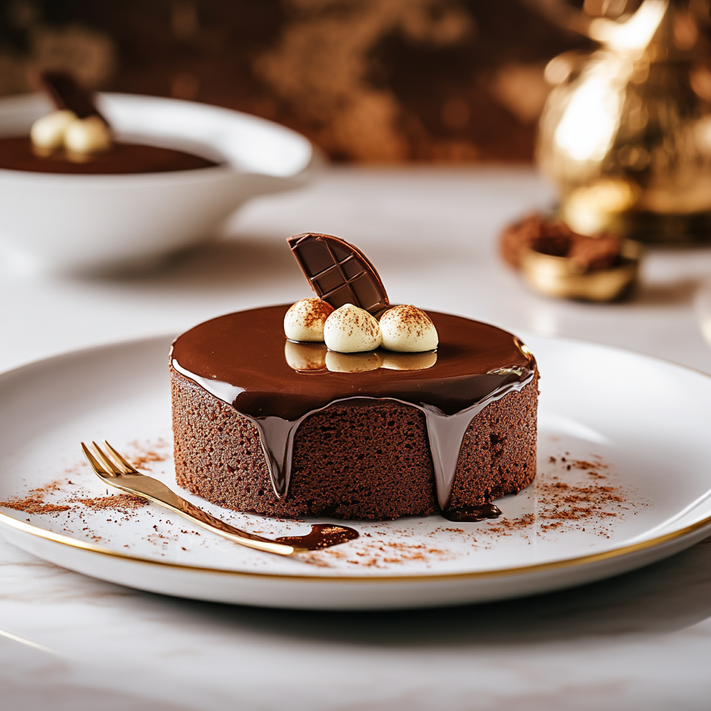 Royal au chocolat depuis recettemoderne