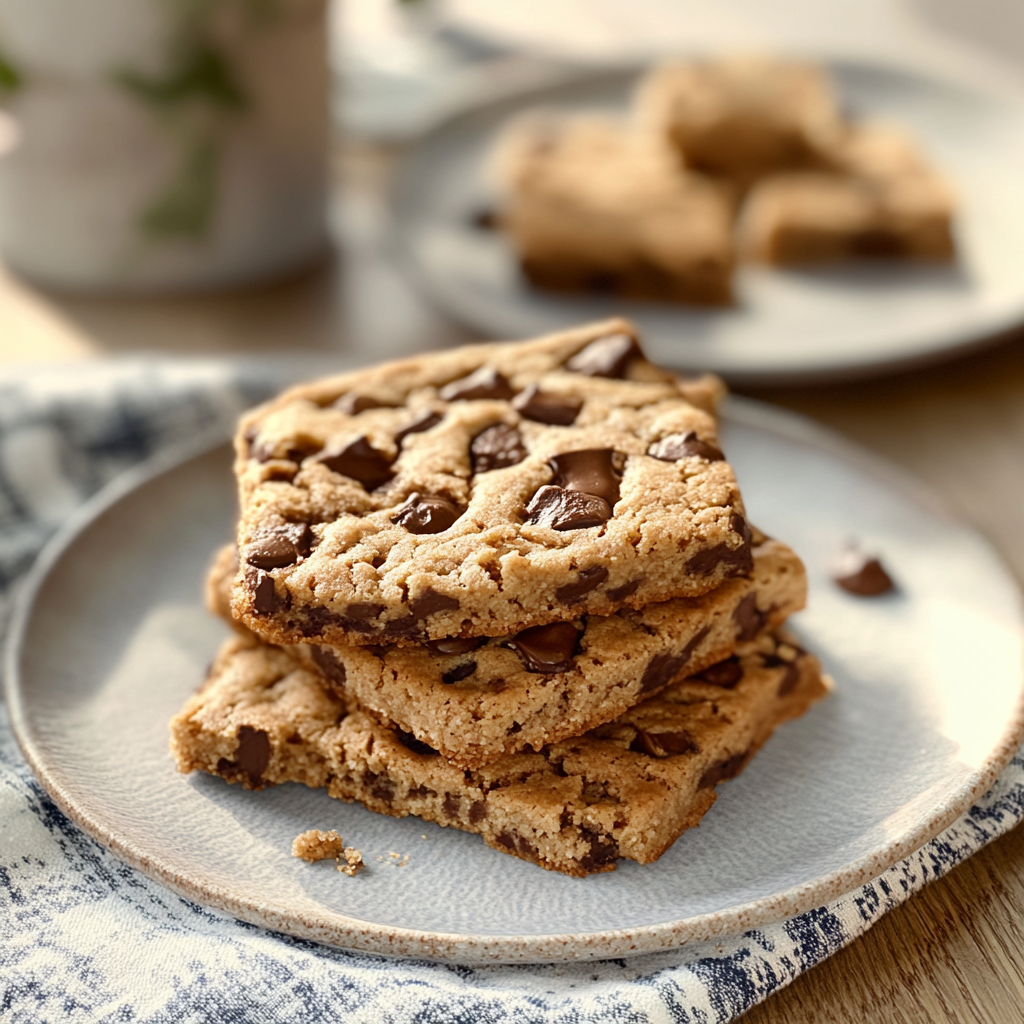 Carrés cookies depuis recettemoderne