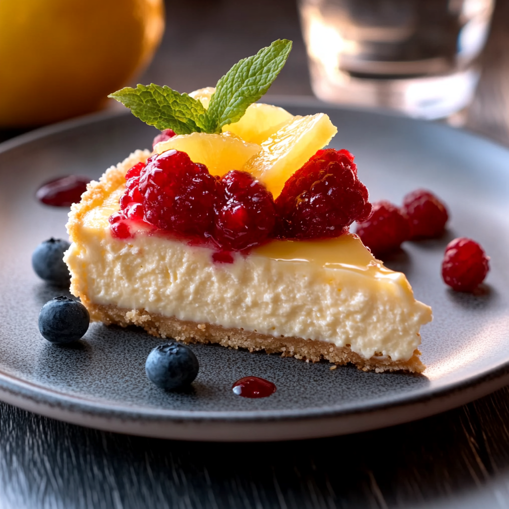 Gâteau au fromage tourbillonné depuis recettemoderne