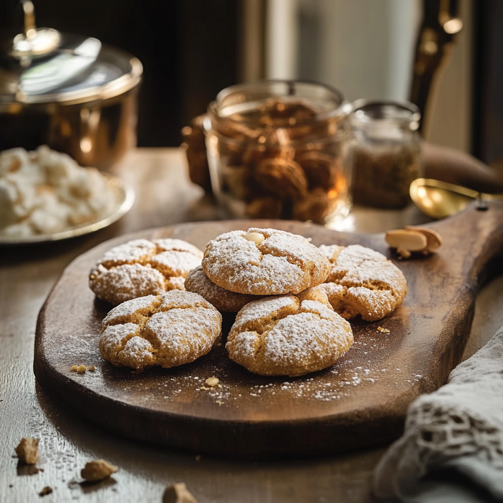 Amaretti extra moelleux depuis recettemoderne