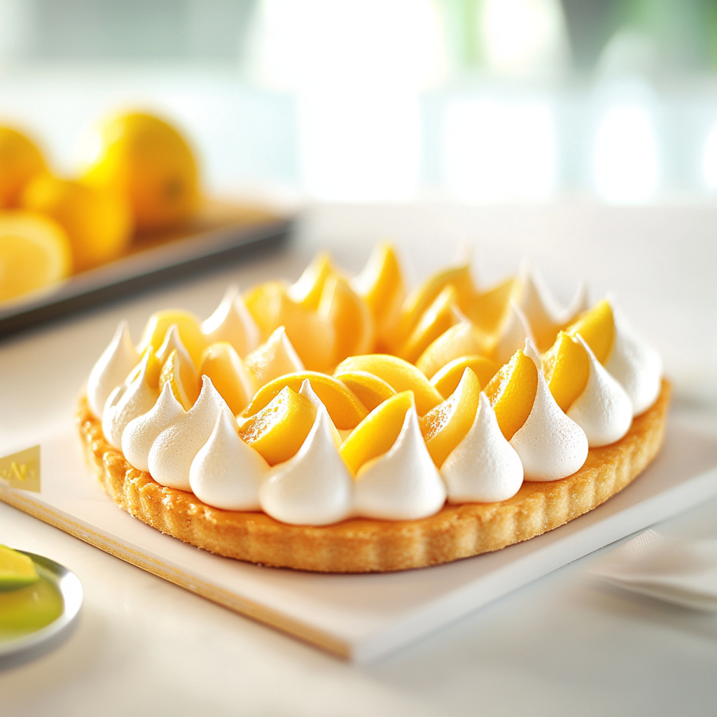 La Tarte Meringuée Mangue au Citron depuis recettemoderne