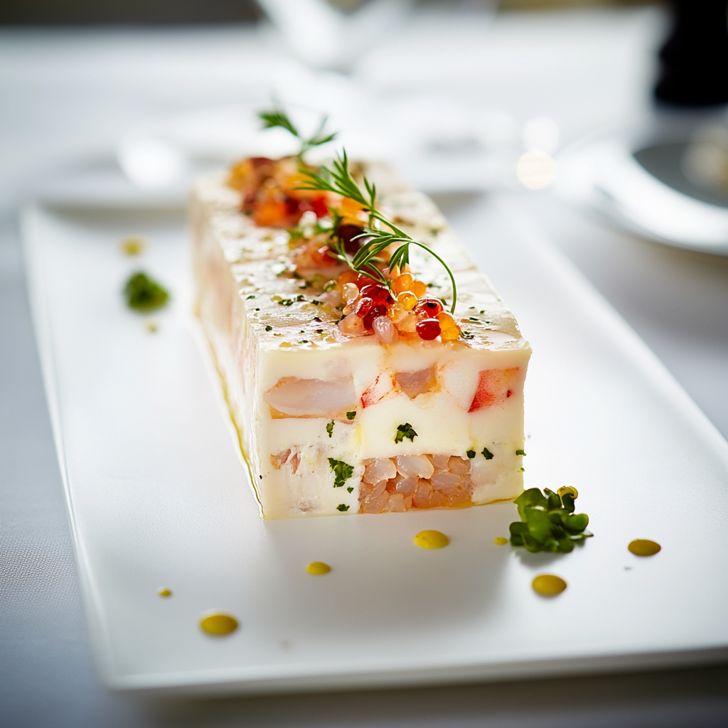 Terrine de poisson aux crevettes depuis recettemoderne