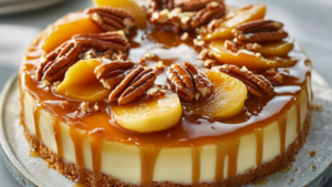 Gâteau aux pommes et noix de pécan depuis recettemoderne