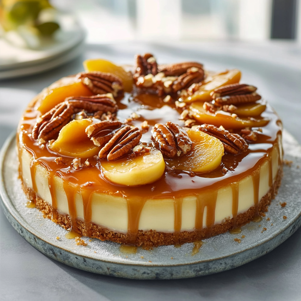 Gâteau aux pommes et noix de pécan depuis recettemoderne