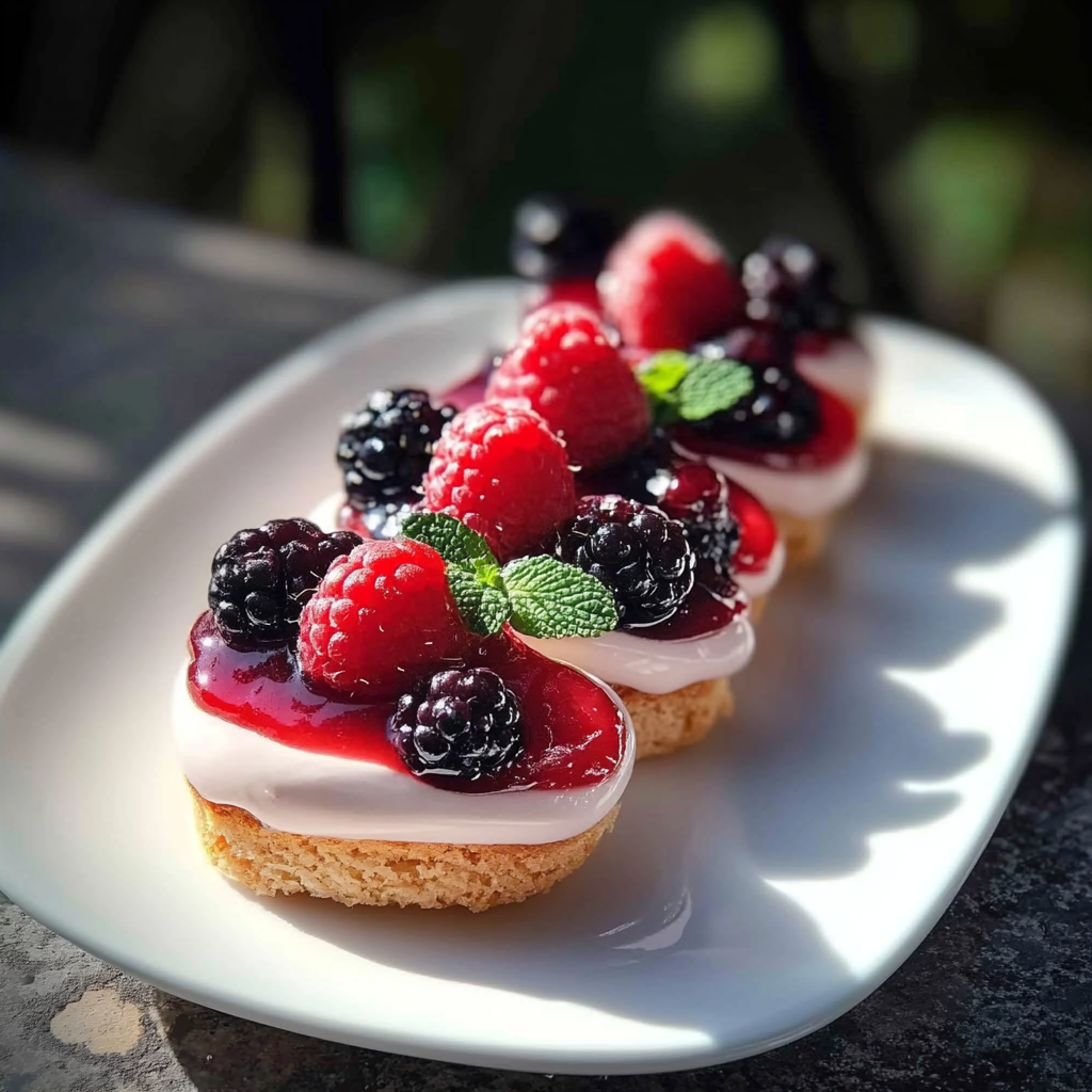  Moelleux à la crème et aux fruits depuis recettemoderne