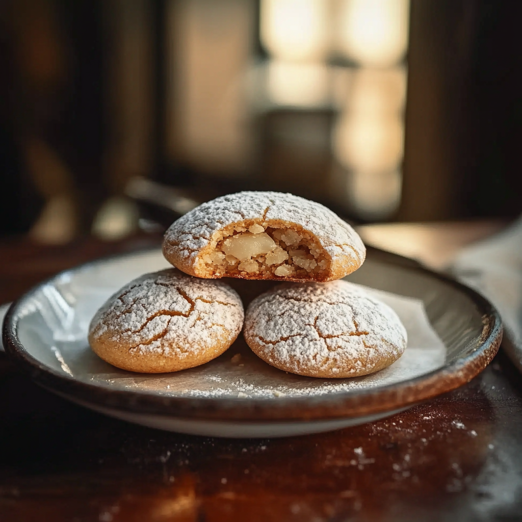 Amaretti extra moelleux depuis recettemoderne