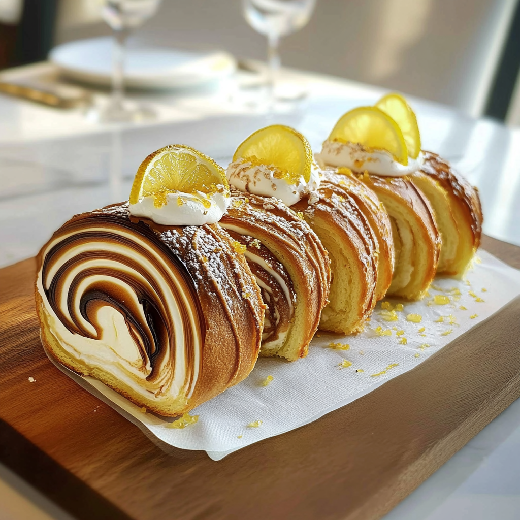 New-York Roll Citron Meringué depuis recettemoderne