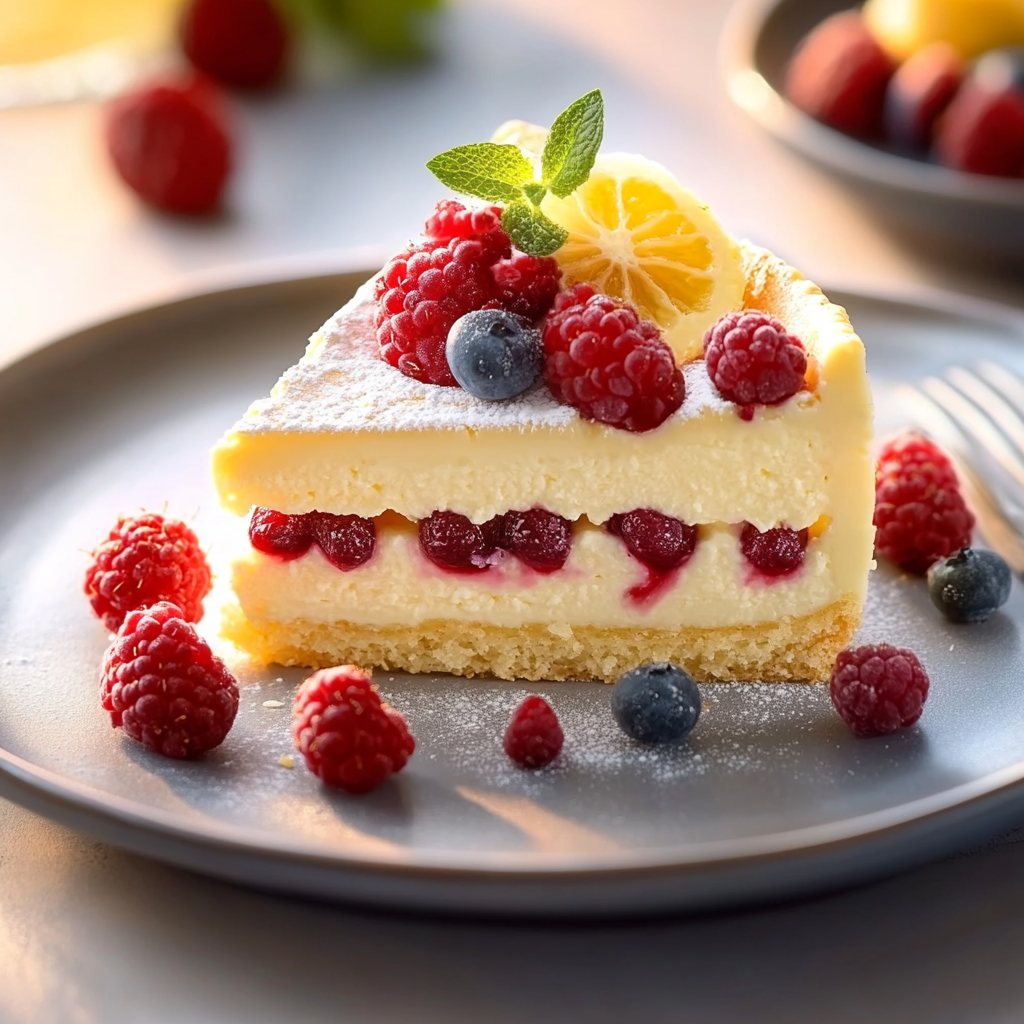 Gâteau au fromage tourbillonné depuis recettemoderne