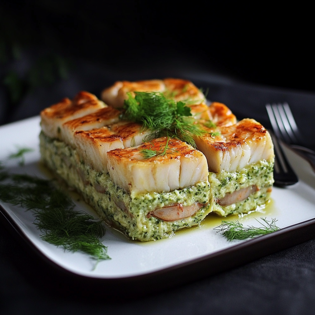 Terrine de poisson aux crevettes depuis recettemoderne