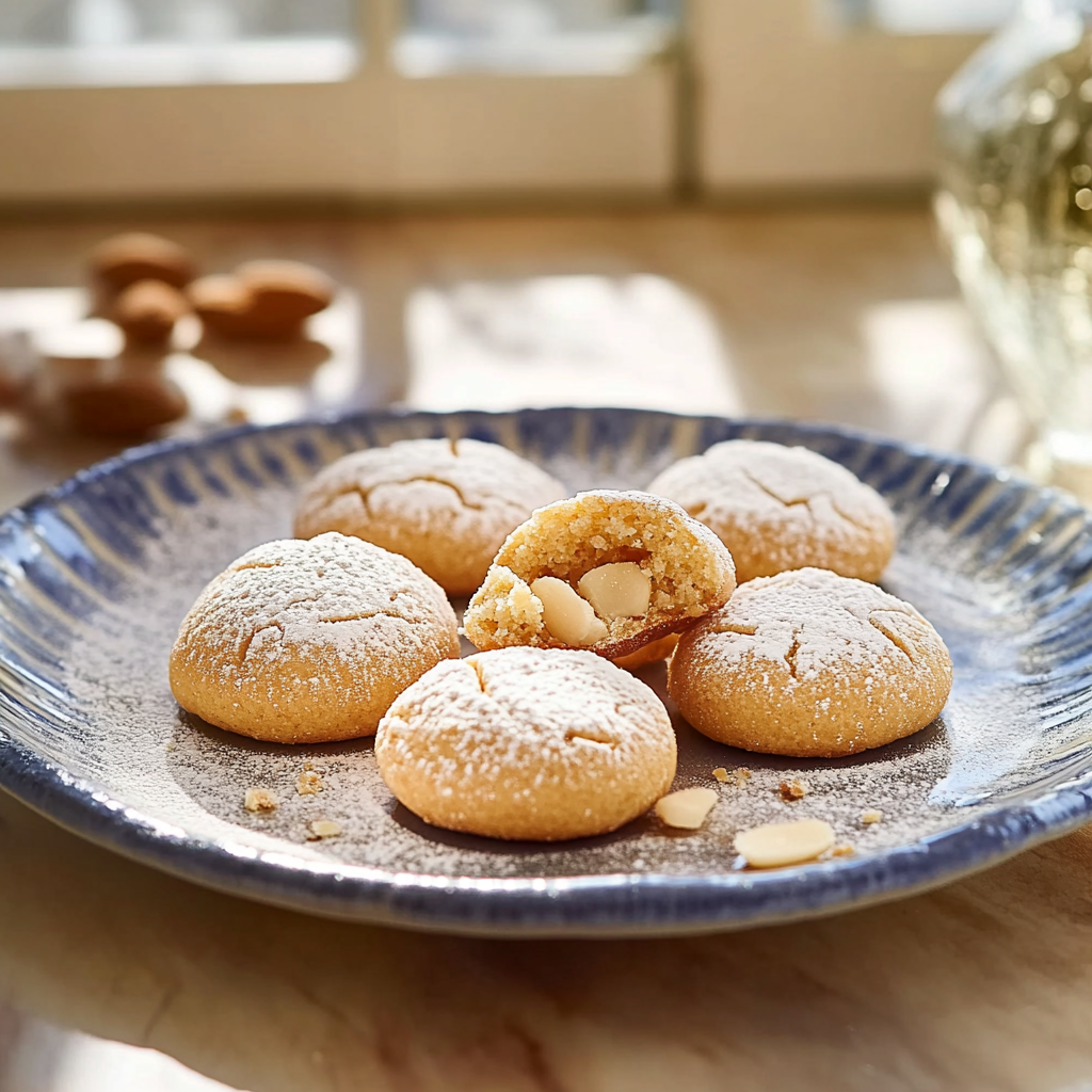 Amaretti extra moelleux depuis recettemoderne