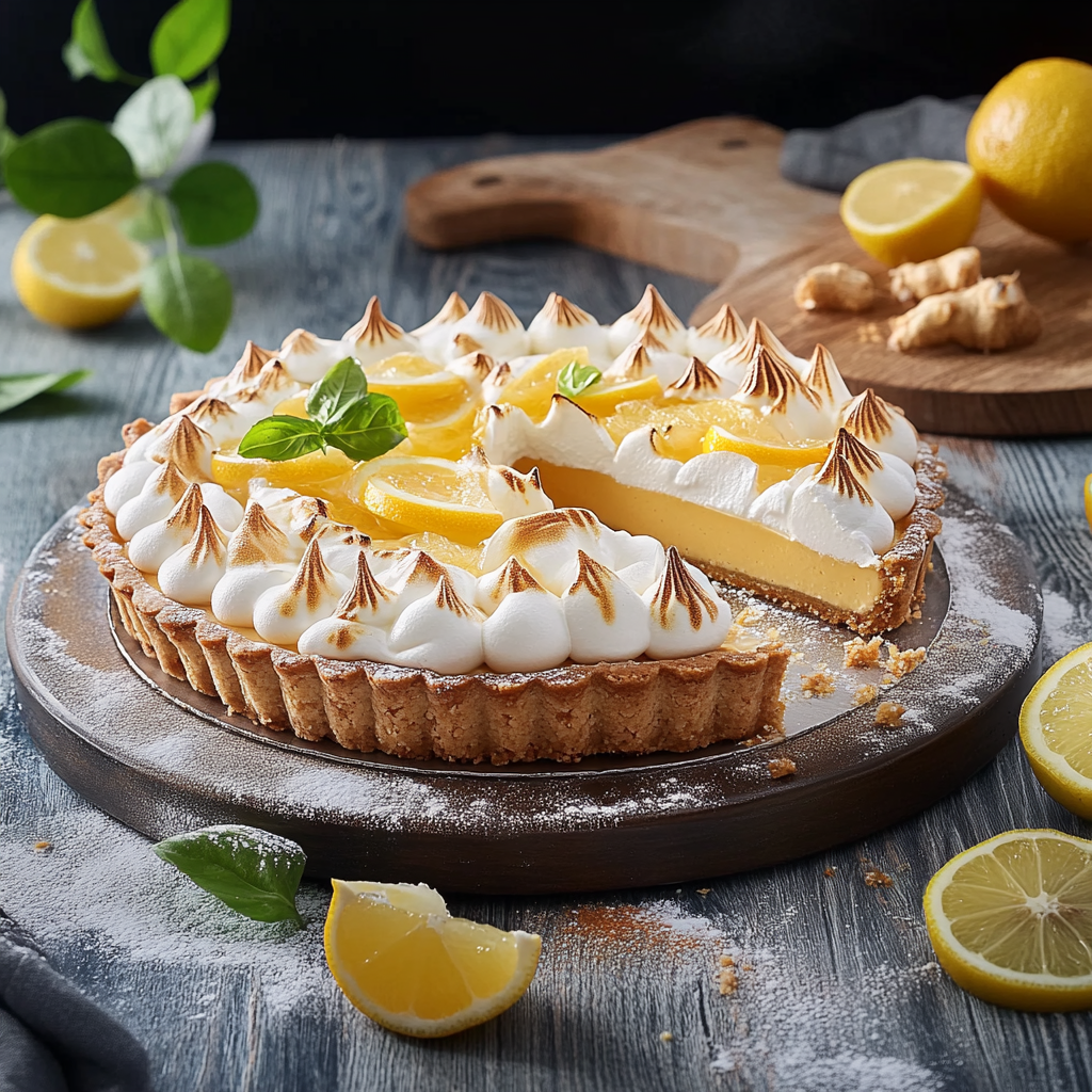 La Tarte Meringuée Mangue au Citron depuis recettemoderne