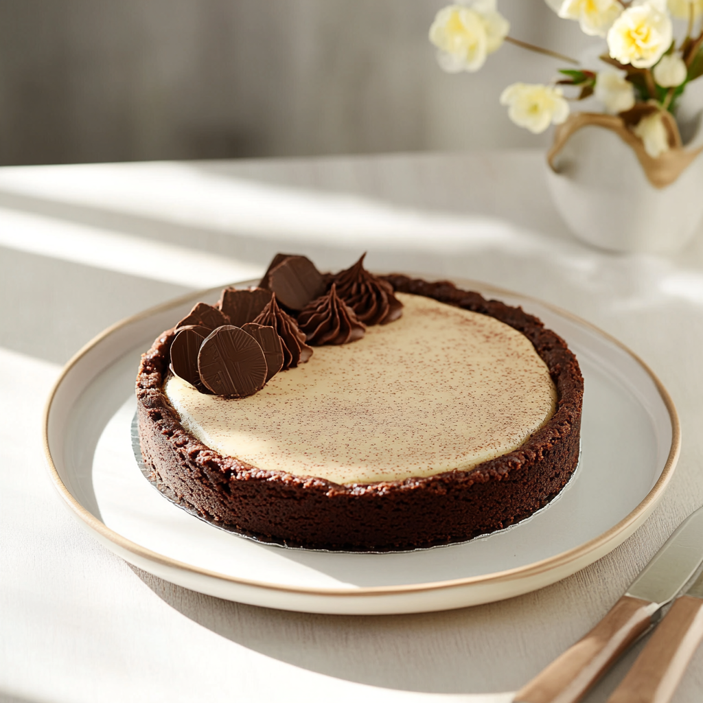 Tarte Vanille Chocolat depuis recettemoderne