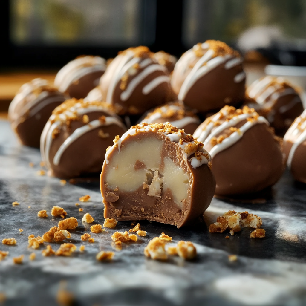 Truffes au spéculoos depuis recettemoderne
