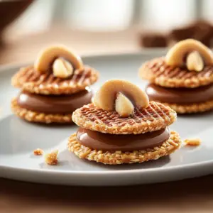 Sablés caramel gianduja depuis recettemoderne
