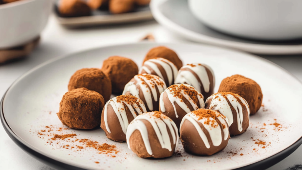 Truffes au spéculoos depuis recettemoderne