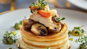 Vol-au-vent au poulet depuis recettemoderne