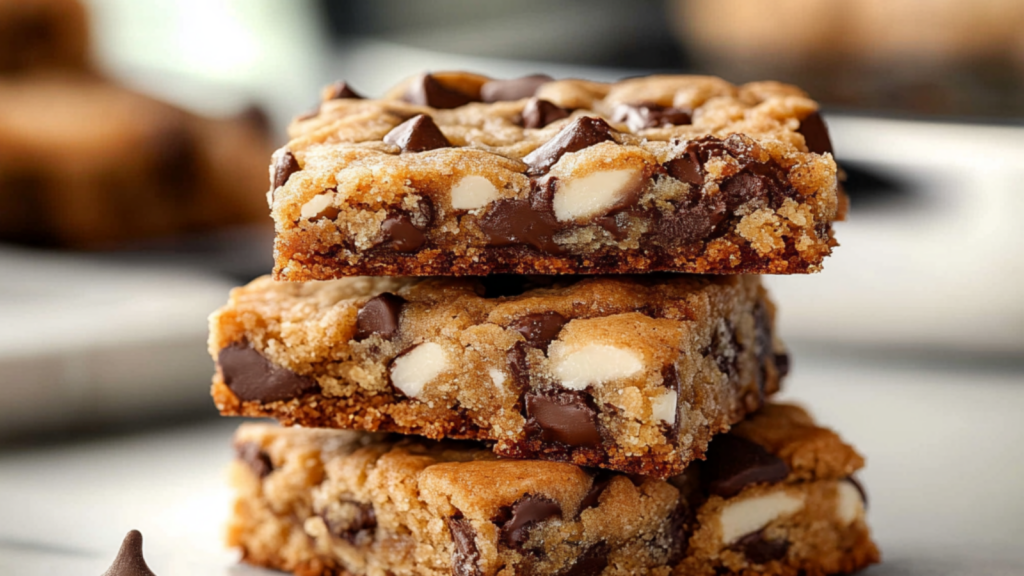 Carrés cookies depuis recettemoderne