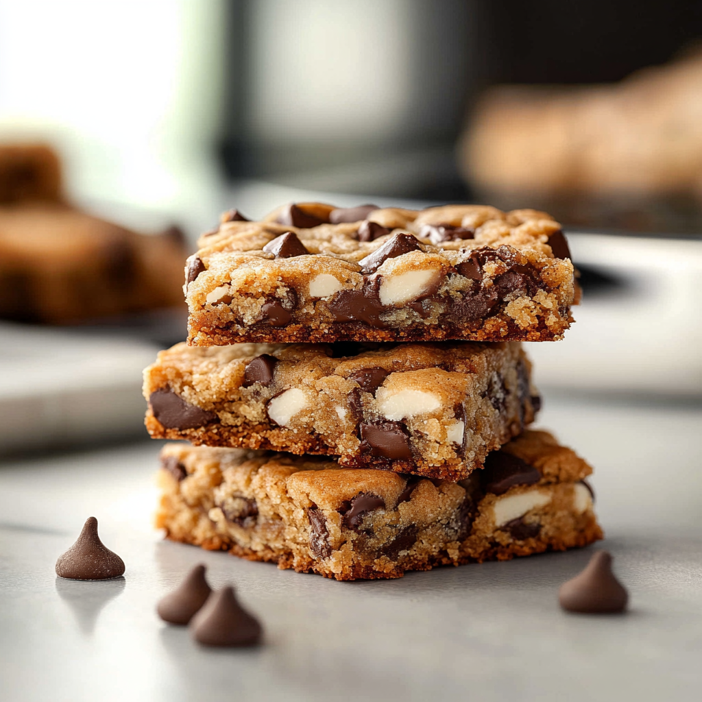 Carrés cookies depuis recettemoderne
