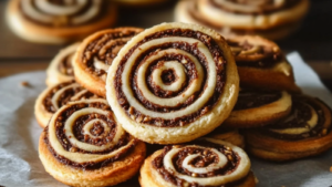 biscuits spirale aux noix et chocolat depuis recettemoderne