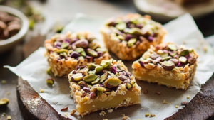 FLORENTINS AUX AMANDES et pistache depuis recettemoderne