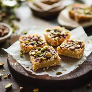 FLORENTINS AUX AMANDES et pistache depuis recettemoderne