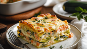 Lasagnes saumon et courgettes depuis recettemoderne