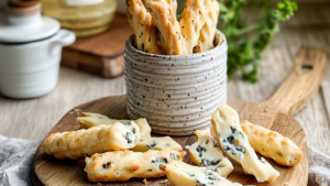 Gressins à l’Ail et au Fromage depuis recettemoderne