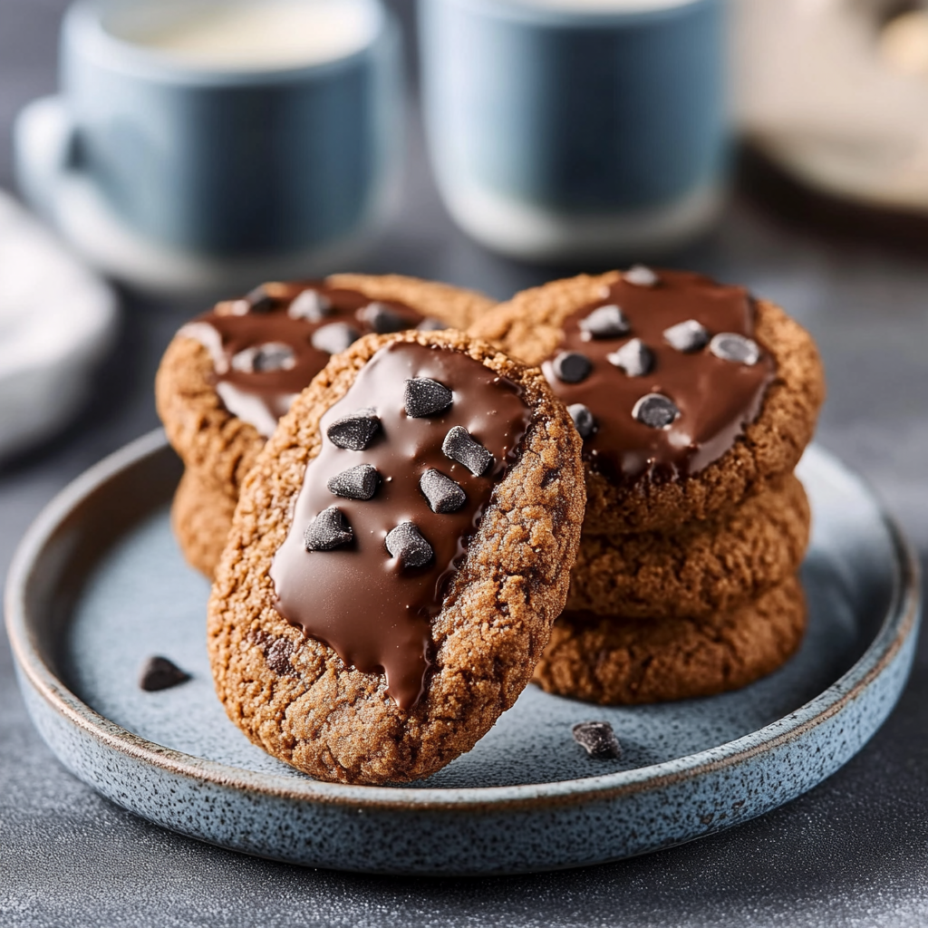 Cookies shot mousse au chocolat depuis recettemoderne