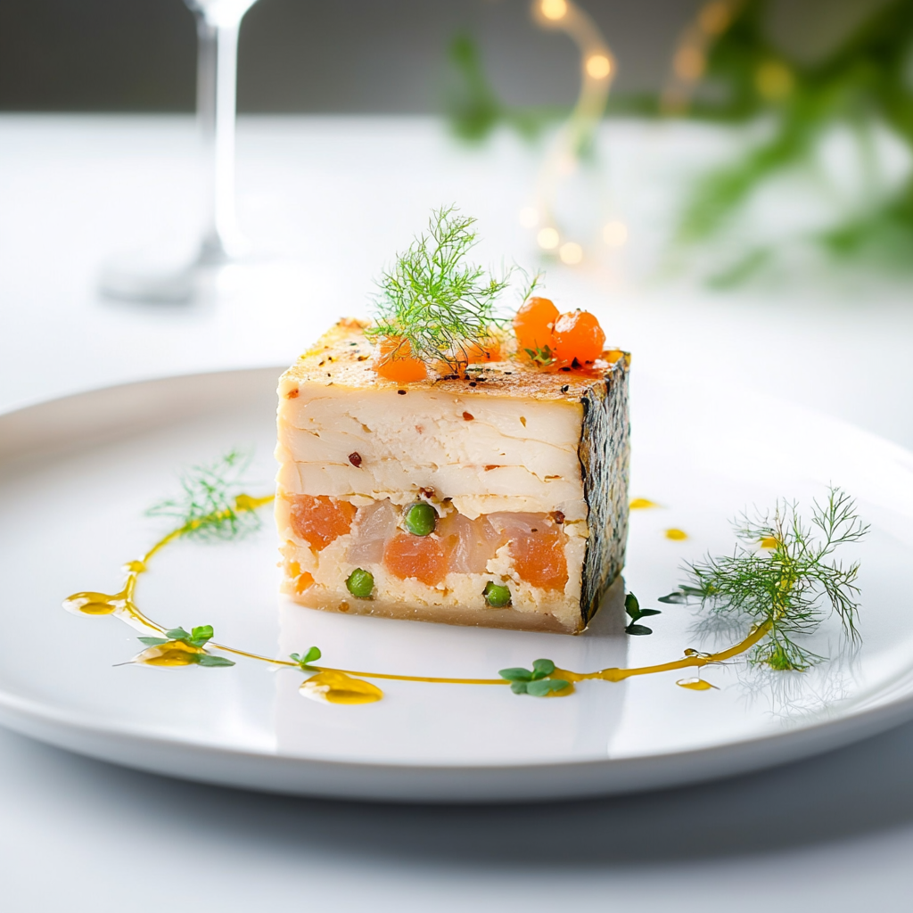 Terrine de poisson aux crevettes depuis recettemoderne