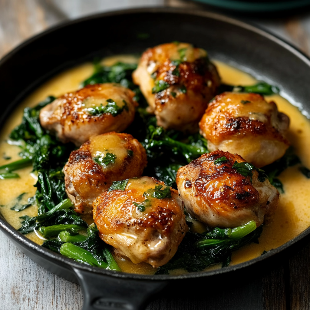 Boulettes de poulet au beurre citronné depuis recettemoderne