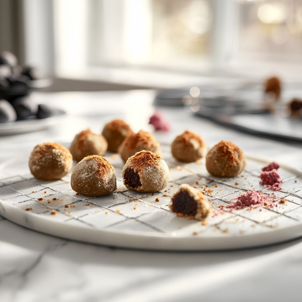Truffes au spéculoos depuis recettemoderne