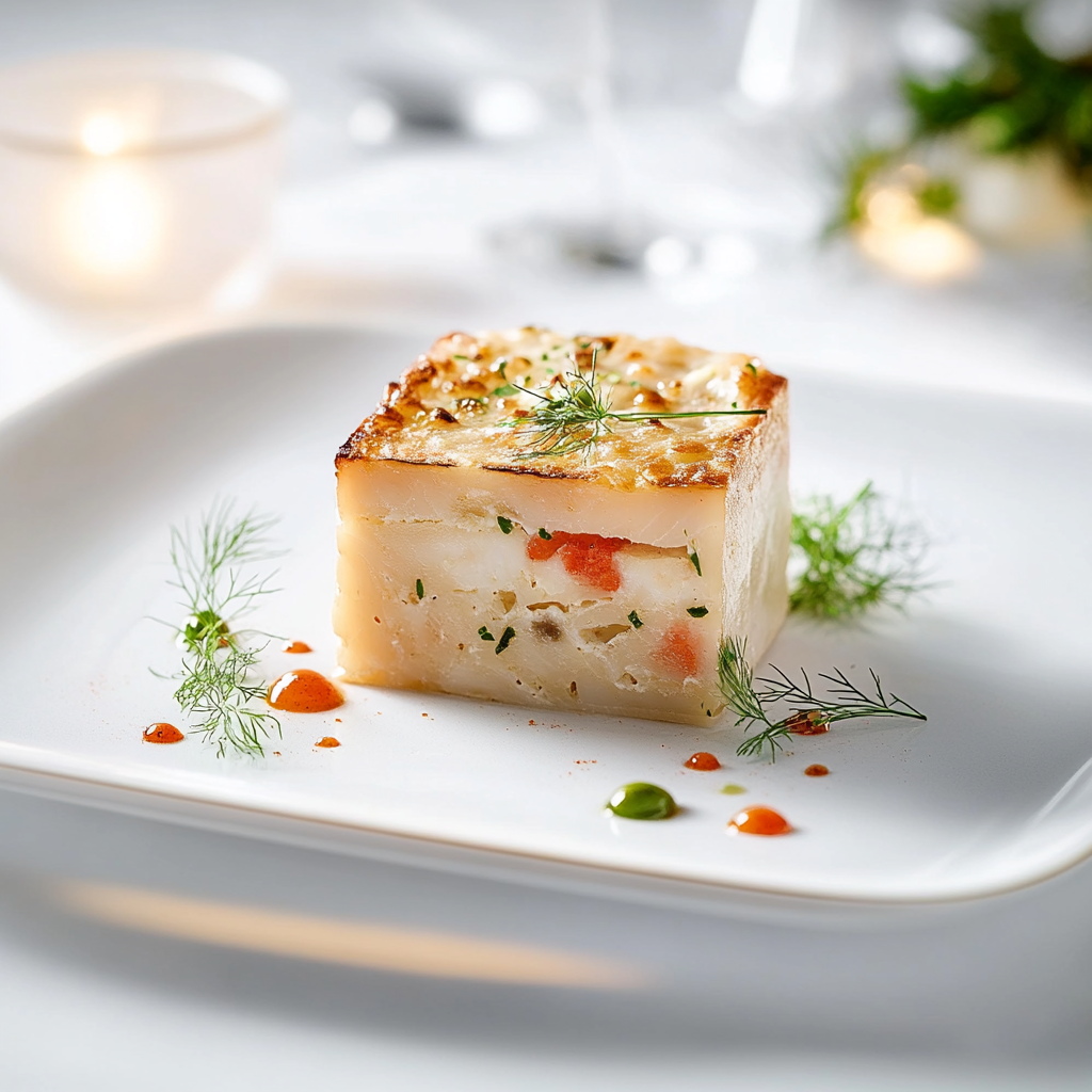 Terrine de poisson aux crevettes depuis recettemoderne