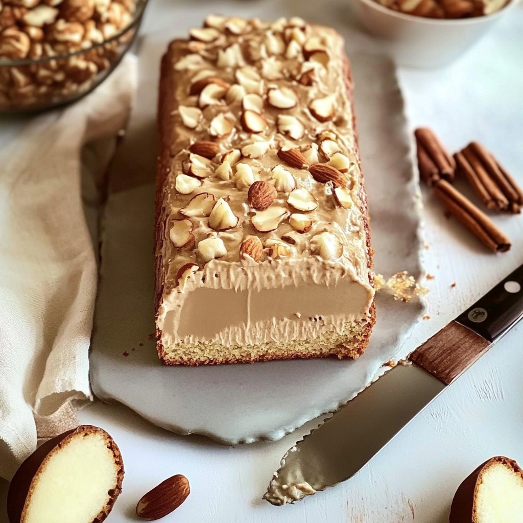 Gâteau à la vanille et spéculoos depuis recettemoderne