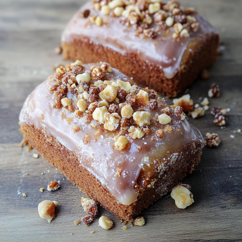 Gâteau à la vanille et spéculoos depuis recettemoderne