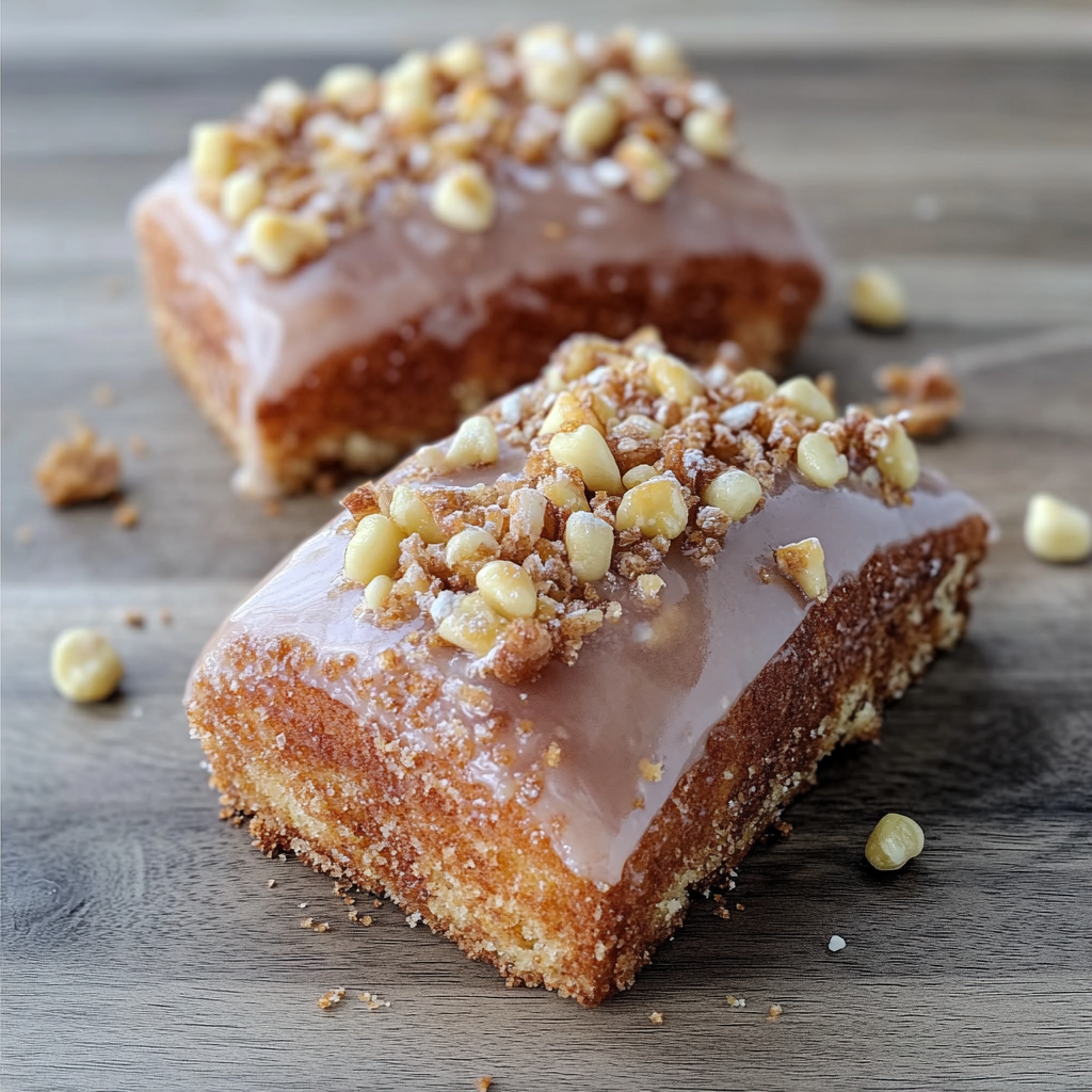 Gâteau à la vanille et spéculoos depuis recettemoderne