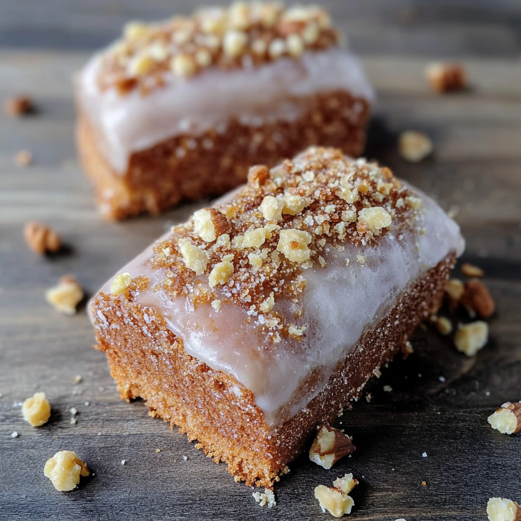 Gâteau à la vanille et spéculoos depuis recettemoderne