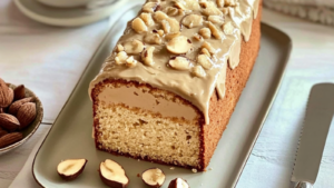 Gâteau à la vanille et spéculoos depuis recettemoderne