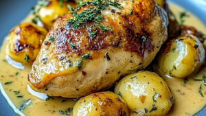 Poulet farci depuis recettemoderne