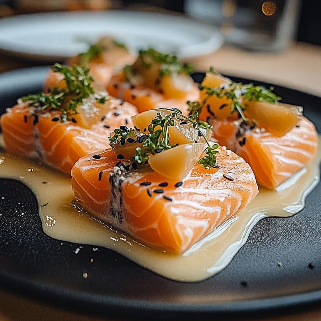 Pavés de saumon croustillants depuis recettemoderne