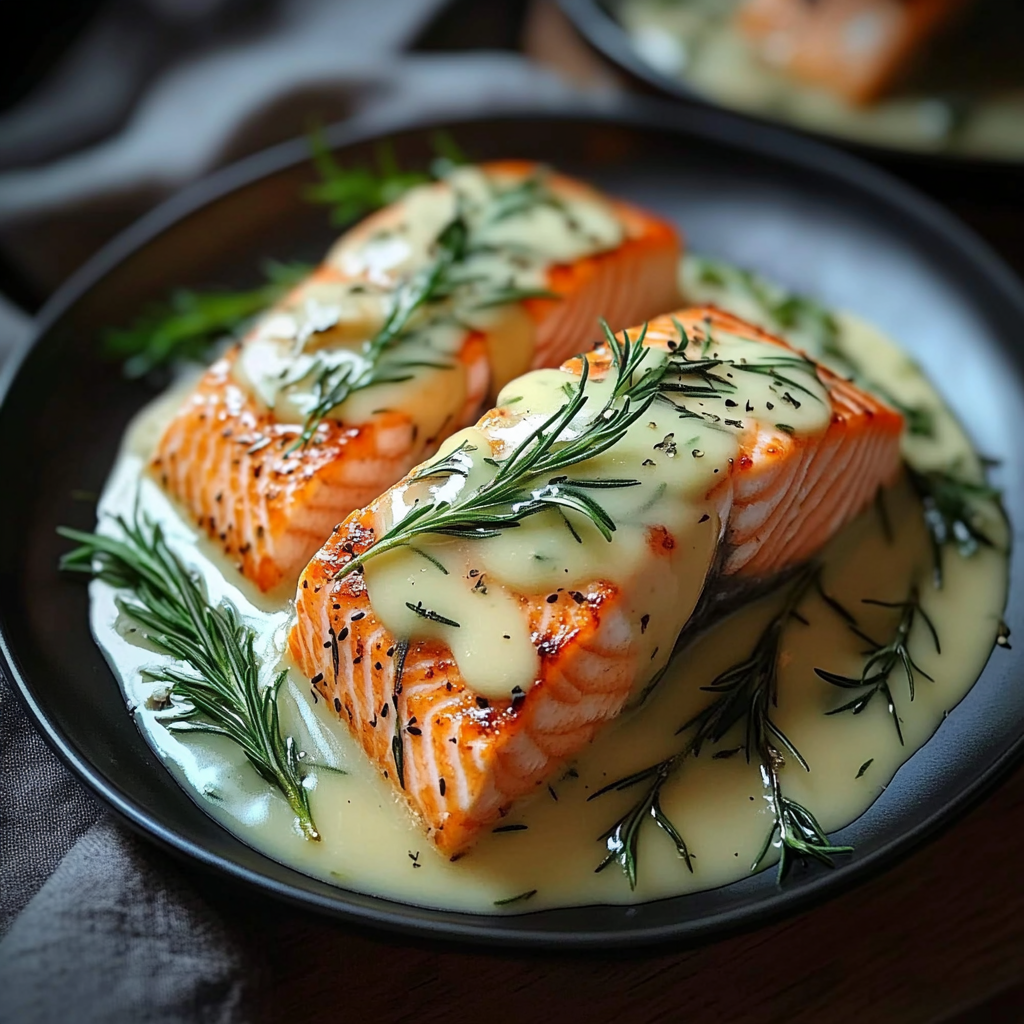 Pavés de saumon croustillants depuis recettemoderne