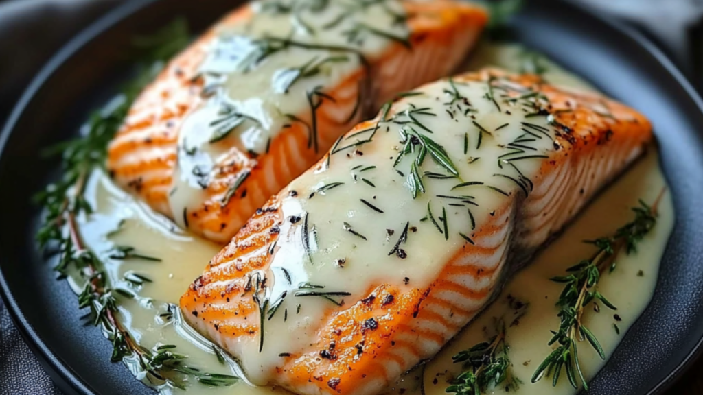 Pavés de saumon croustillants depuis recettemoderne
