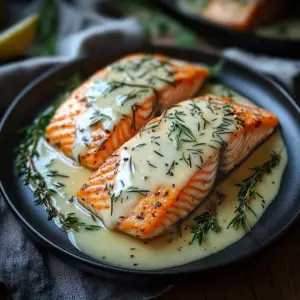 Pavés de saumon croustillants depuis recettemoderne