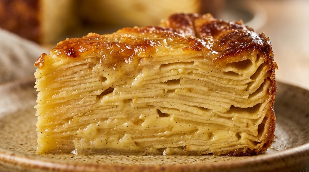 Gâteau Invisible aux Pommes Fondantes & Vanille Bourbon : La Recette Légère Ultra Moelleuse